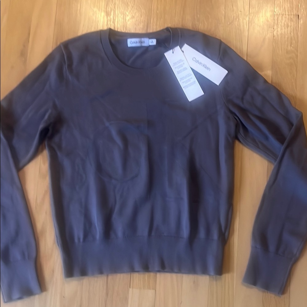 Calvin Klein Woman’s Gray Sweater